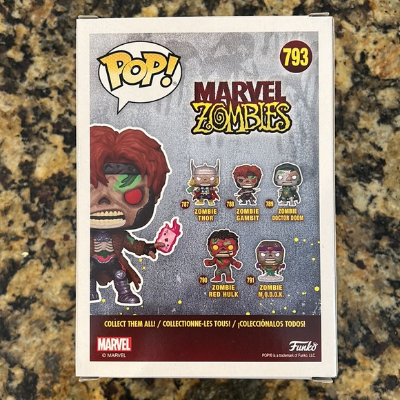 Funko POP Marvel Zombies - Zombie Gambit #793 - BNIB - Picture 3 of 6